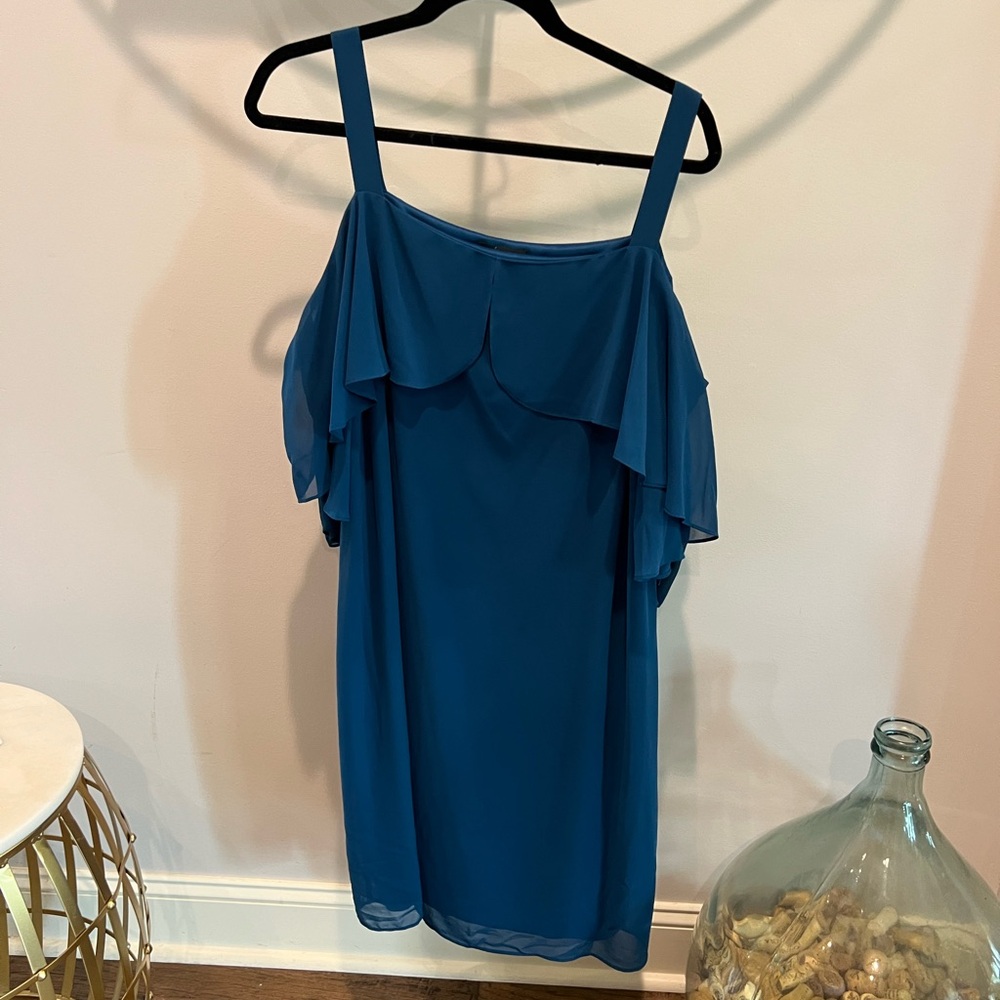 Blue dress